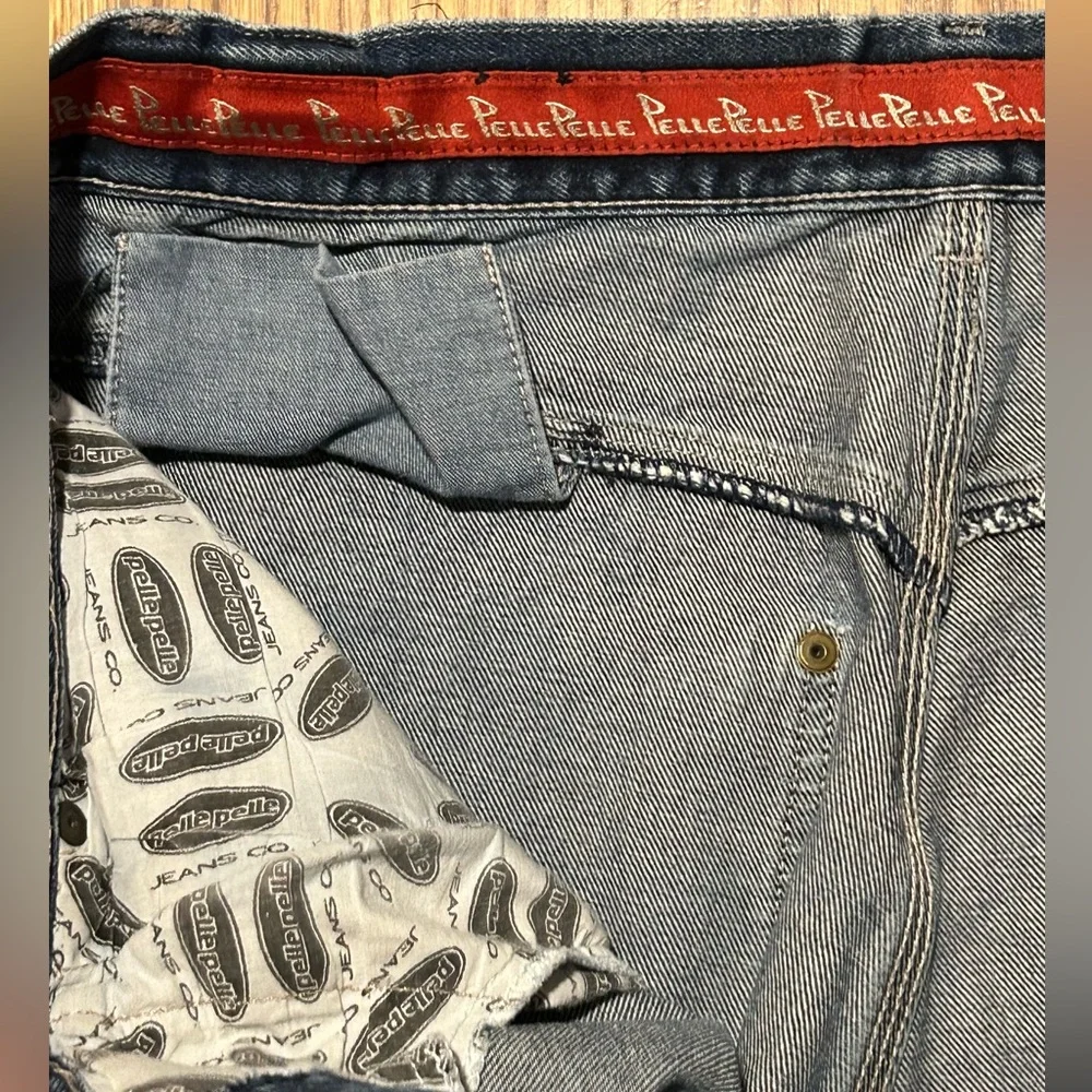 Vintage Pelle Pelle Jeans Wide Leg Baggy Loose Y2K JNCO‎ Style